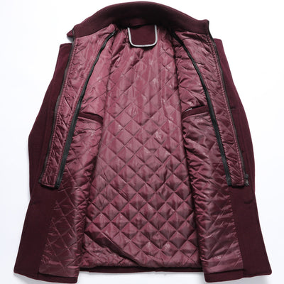 Abrigo de Lana Gruesa para Hombre - Elegancia y Calidez - Image 22