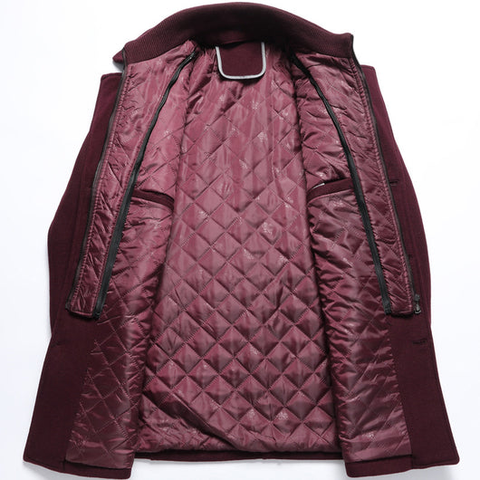 Abrigo de Lana Gruesa para Hombre - Elegancia y Calidez - Image 22