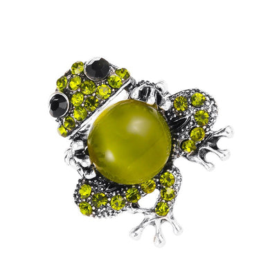 Aretes Elásticos Rana Ópalo Adorable - Image 7