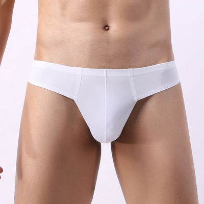 Calzoncillo Tipo Tanga para Hombre Bajo Sexy Sin Costuras con Rayas - Image 5