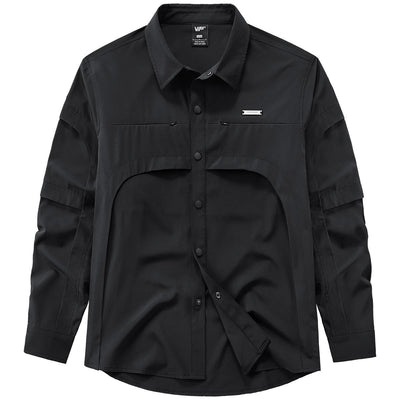 Camisa Suelta de Manga Larga para Hombre - Image 3