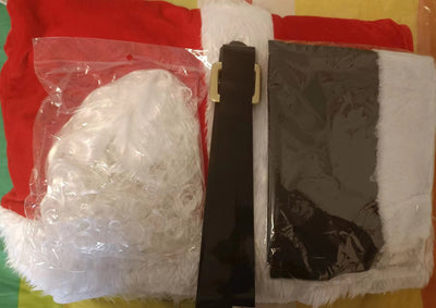 Disfraz de Papá Noel Clásico Talla Grande y Reforzado - Image 12