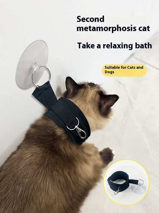 Kit Completo de Baño y Aseo para Mascotas - Soporte Antiarañazos con Accesorios de Limpieza - Image 10
