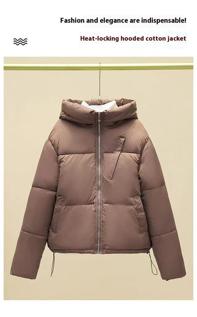 Abrigo Acolchado Cálido para Mujer con Bolsillos - Chaqueta de Algodón Grueso - Image 14