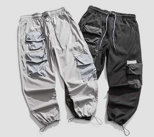 Pantalones Deportivos Funcionales Holgados con Múltiples Bolsillos - Image 8