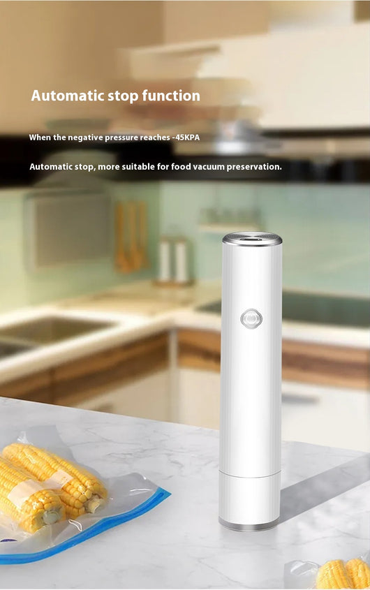 Selladora al Vacío Portátil Recargable para Conservación de Alimentos - Image 14