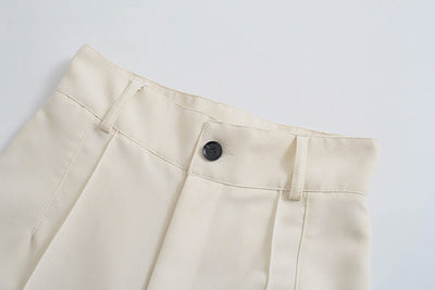 Pantalón Casual de Cintura Alta Ajustado en Colores Lisos - Image 21