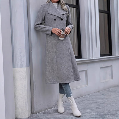 Abrigo Largo Acolchado Temperamental para Mujer