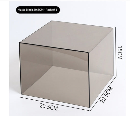Caja Expositor Acrílico Transparente con Cubierta Protectora - Image 9