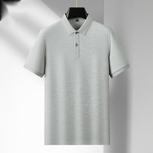 Polo de Algodón Mercerizado para Hombre - Acabado Premium