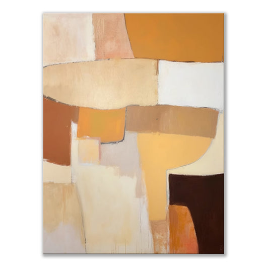 Cuadro Abstracto Óleo sobre Lienzo para Sala de Estar - Arte Moderno sin Marco - Image 8