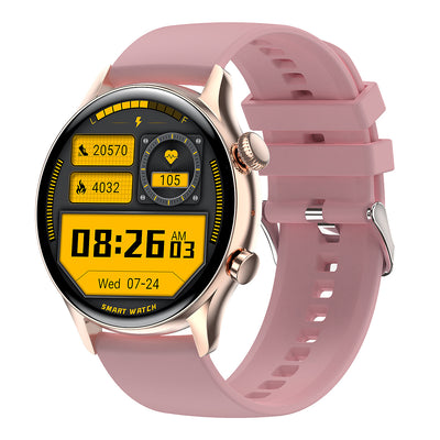 Reloj Deportivo Inteligente con Pantalla NFC y Monitor de Frecuencia Cardíaca Sumergible - Image 7