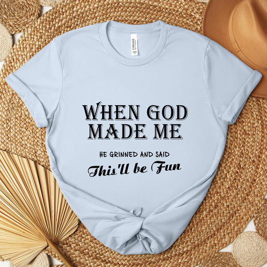 Playera Suelta de Manga Corta Unisex - Cuello Redondo Clásico