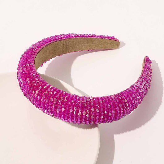 Diadema Ancha Barroca con Cristales para Mujer - Image 5