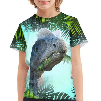 Playera Infantil Estampado Dinosaurio de Verano - Image 9