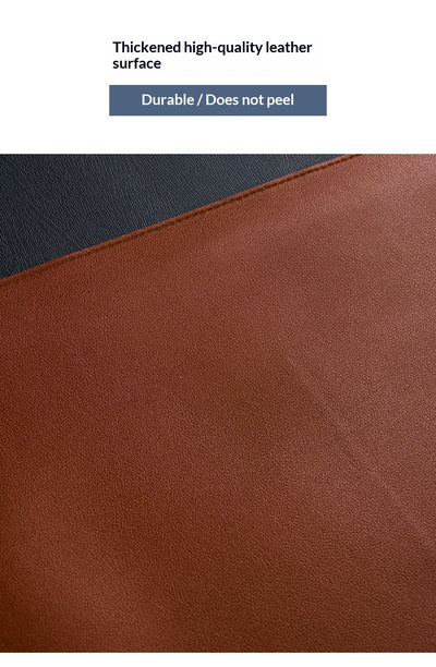 Organizador de Cuero Impermeable de Alta Capacidad para Contratos y Documentos - Image 16