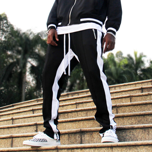 Pantalones Deportivos para Hombre con Bolsillos Laterales y Cierre - Image 7