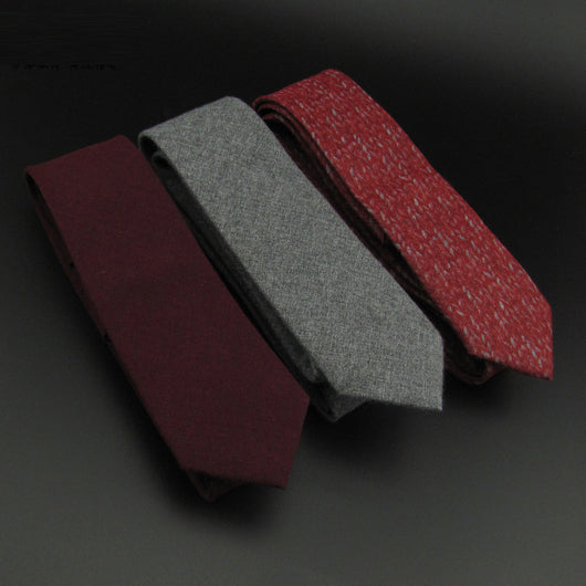 Corbata de Franela Británica para Hombre - Estilo Formal y Casual
