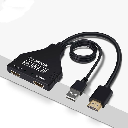 Divisor HDMI 1x2 con Alimentación USB