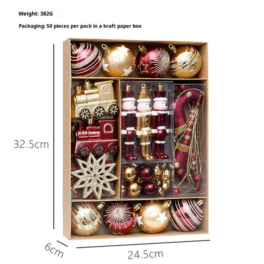 Juego de Adornos Navideños Pintados a Mano - Image 7