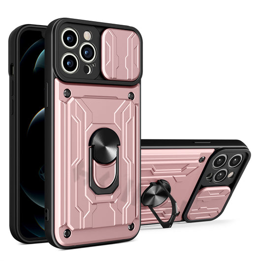 Funda Protectora con Soporte de Tarjeta y Anillo Antideslizante - Image 16