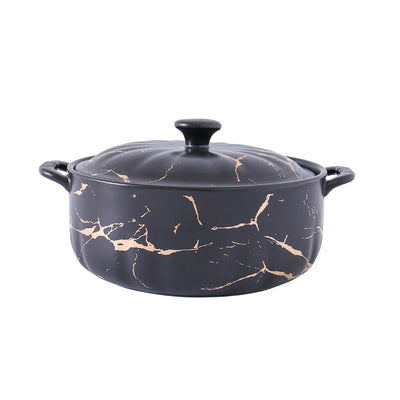 Olla para Sopa Resistente al Calor Serie Gold Lace con Tapa Impermeable - Image 10