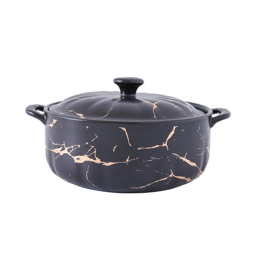 Olla para Sopa Resistente al Calor Serie Gold Lace con Tapa Impermeable - Image 10