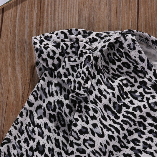 Enterizo Estampado Leopardo para Niñas - Diseño Europeo - Image 2