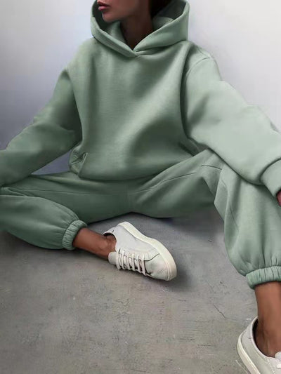Conjunto Deportivo Mujer con Capucha - Sudadera y Pantalón Cómodo - Image 6