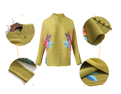 Cardigan Corto Estilo Occidental para Mujer Madura - Image 7