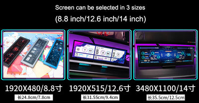 Pantalla Secundaria de Monitoreo de Temperatura para Chasis - Image 13
