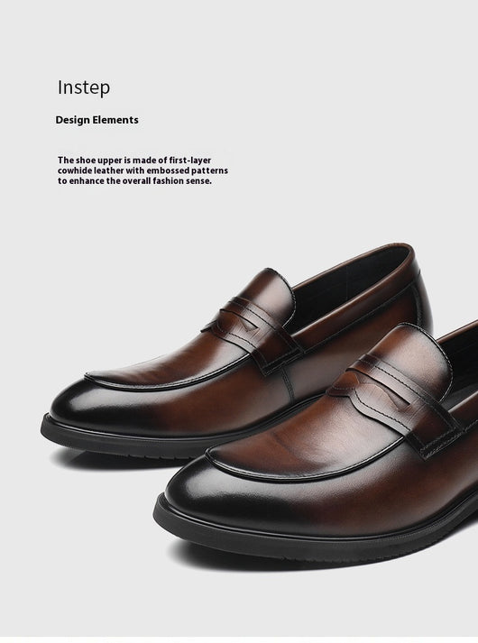 Zapatos de Cuero Premium con Alzada Invisible para Hombre - Elegancia y Confianza - Image 11