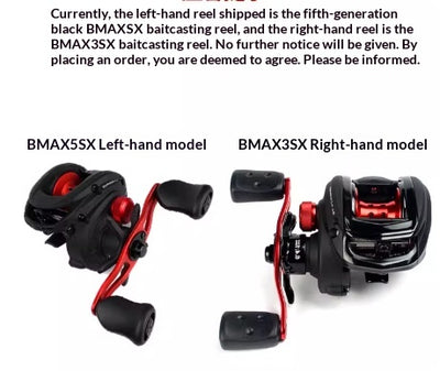 Carrete de Pesca BMAX3 - Lanzamiento Largo Anti-explosión para Caña de Baitcasting - Image 9