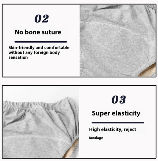 Ropa Interior Unisex a Prueba de Fugas para Adultos, de Algodón Puro y Transpirable - Image 17
