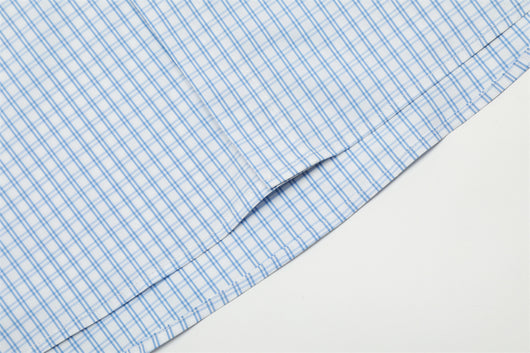 Camisa Cuadriculada Suelta de Manga Corta para Hombre - Image 15