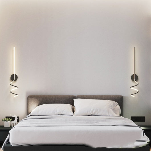Lámpara de Pared Minimalista Línea para Dormitorio - Image 8