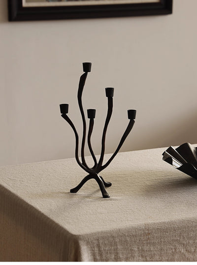 Candelabro Ramificado Negro de Múltiples Brazos - Image 16