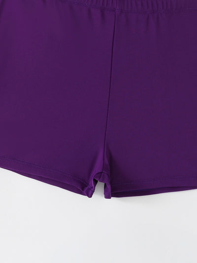 Traje de Baño Tankini Deportivo con Falda y Shorts Integrados - Image 26