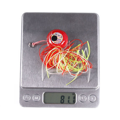 Anzuelo Plomado Multicolor 80g con Cabeza Grande para Pesca de Mar - Image 6