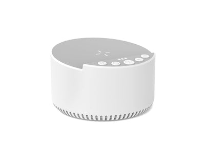 Cargador Inalámbrico 15W con Altavoz Bluetooth y Sonido Blanco - Image 6