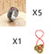 Little Pixiu Heart Sutra Ring Men And Women Lucky Mix packing Set4
