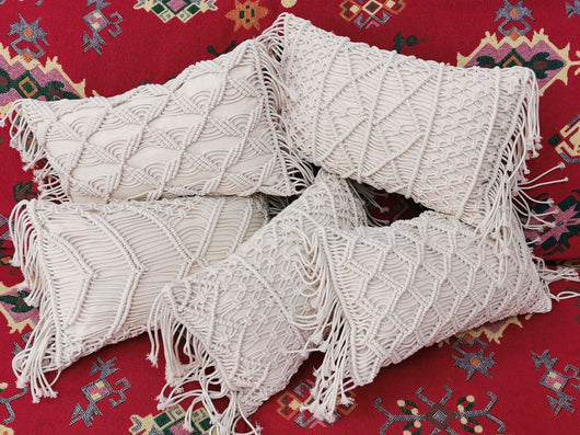 Almohada Lumbar Nórdica Tejida para Oficina y Hogar - Image 7