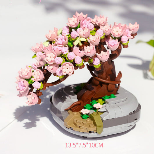 Bloques de Construcción Flor Suculenta en Maceta - Modelo Armable - Image 2