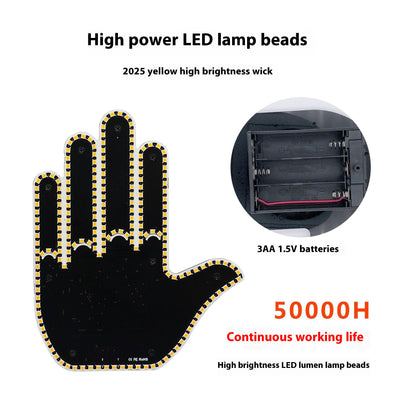 Luz de Gesto para Auto con Alerta Anticolisión Multifunción - Image 4