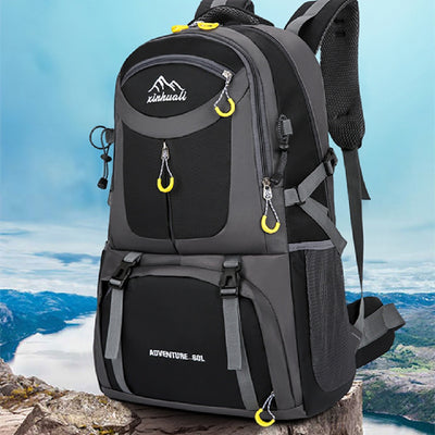 Mochila de Montaña 60L de Gran Capacidad para Senderismo Hombre y Mujer