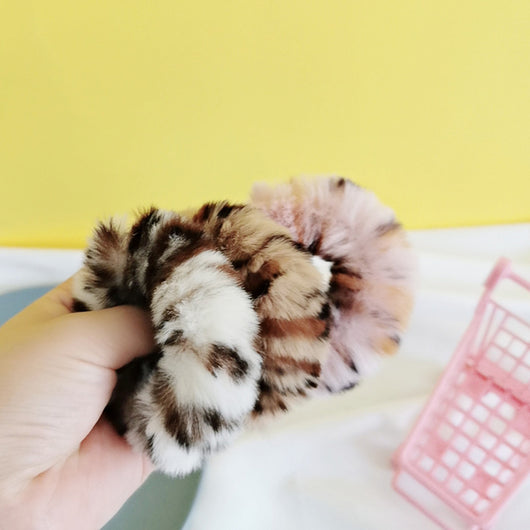 Coletero de Pelo de Visón Leopardo para Otoño e Invierno - Image 6