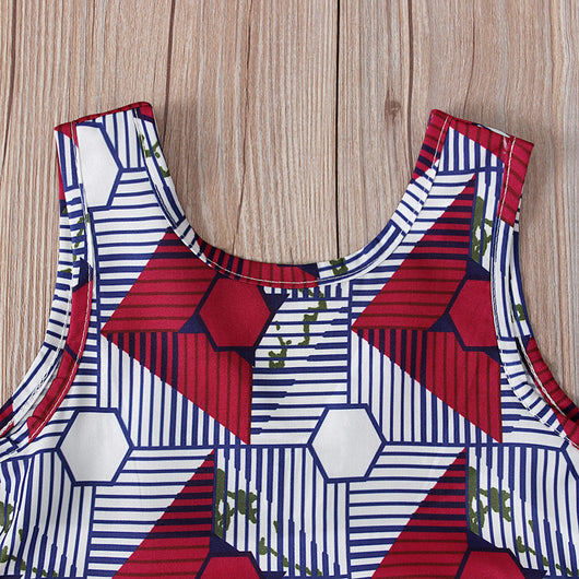 Conjunto Vestido y Cinturón para Niñas - Dos Piezas - Image 7