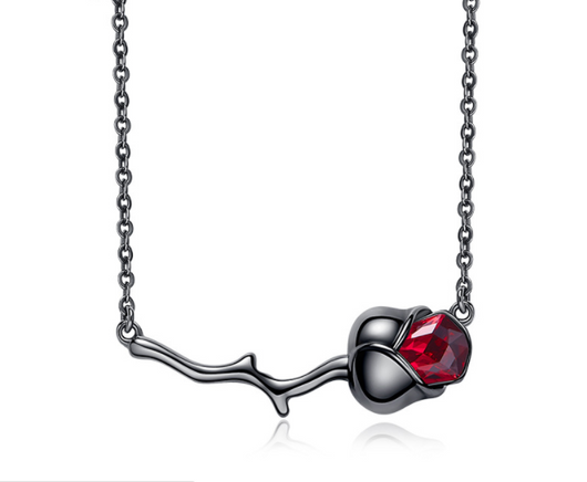 Collar de Flor en Oro Rosado - Diseño Europeo y Americano - Image 10
