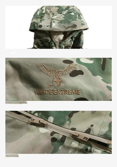 Chaqueta de Invierno Camuflada Acolchada - Image 6