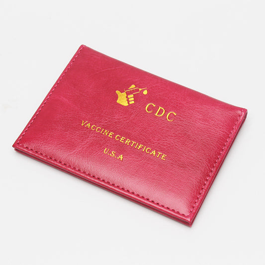 Protector de Carnet de Vacunación CDC